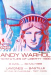 Lot #1652: ANDY WARHOL - 10 Statues of Liberty - Color offset lithograph