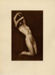 Lot #3020: HENRY B. GOODWIN - Swedish Nude #2 - Original vintage sepia-toned photogravure