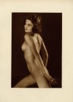 Lot #1966: FRANTISEK DRTIKOL - Czech Nude #1 - Original vintage sepia-toned photogravure