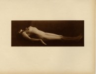 Lot #1968: FRANTISEK DRTIKOL - Czech Nude #7 - Original vintage sepia-toned photogravure