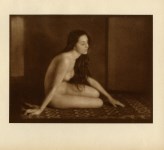 Lot #2634: EMIL OTTO HOPPE - Nude Gypsy from Romania - Original vintage sepia-toned photogravure