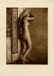 Lot #1713: LEHNERT, R. & LANDROCK, E - Arab Nude from Tunis - Original vintage sepia-toned photogravure