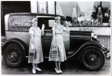 Lot #2029: 20TH CENTURY AMERICAN PHOTOGRAPHER - Drink Coca-Cola - Silver gelatin print