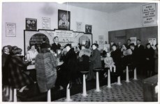 Lot #2238: 20TH CENTURY AMERICAN PHOTOGRAPHER - High-end Diner - Silver gelatin print