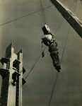 Lot #2589: WENDELL MACRAE - Nerve and Steel, Rockefeller Center - Original vintage photogravure