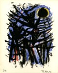 Lot #2194: RUFINO TAMAYO - Tres Aves y el Sol - Color lithograph