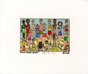 Lot #2864: JAMES RIZZI - Run-Run-Run - Color lithograph