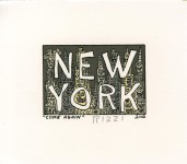 Lot #1899: JAMES RIZZI - Come Again - Color lithograph
