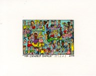 Lot #3057: JAMES RIZZI - The Brunch Bunch - Color lithograph