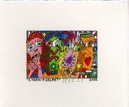 Lot #2269: JAMES RIZZI - I Know a Secret - Color lithograph