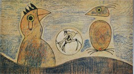 Lot #1220: MAX ERNST - Oiseaux - Color lithograph