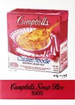 Lot #88: ANDY WARHOL - Campbell's Soup Box - Original color offset lithograph