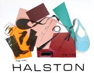 Lot #246: ANDY WARHOL - Halston Women's Accessories - Original color silkscreen and lithograph