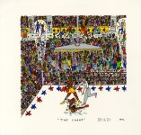 Lot #3061: JAMES RIZZI - The Champ - Color silkscreen and lithograph
