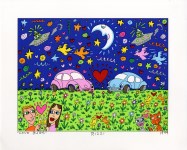 Lot #2589: JAMES RIZZI - Love Bugs - Color silkscreen and lithograph