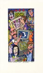 Lot #2458: JAMES RIZZI - Love Connections - Color silkscreen and lithograph