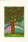 Lot #3041: JAMES RIZZI - The Apple Doesn't Fall Far from the Tree - Color silkscreen and lithograph