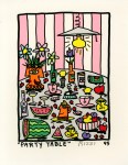 Lot #2689: JAMES RIZZI - Party Table - Color silkscreen and lithograph