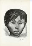 Lot #1853: FANNY RABEL - Muchacho Maya - Original lithograph