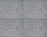 Lot #1264: DAMIEN HIRST - Pharmacy Panel (Silver) (1997) (4 panel) - Color silkscreen and offset lithograph
