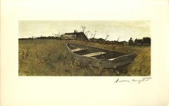 Lot #856: ANDREW WYETH - Teel's Island - Color offset lithograph