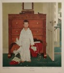 Lot #1403: NORMAN ROCKWELL - The Discovery - Original color collotype