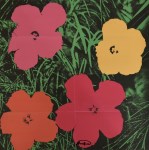 Lot #212: ANDY WARHOL - Flowers - Color lithograph