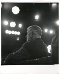 Lot #1685: PHILIPPE HALSMAN - Alben Barkley at NBC - Vintage silver gelatin print
