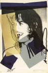 Lot #1870: ANDY WARHOL - Mick Jagger #06 (second edition) - Color offset lithograph