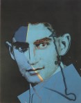 Lot #518: ANDY WARHOL - Franz Kafka - Color offset lithograph