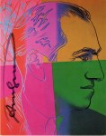 Lot #2561: ANDY WARHOL - George Gershwin - Color offset lithograph