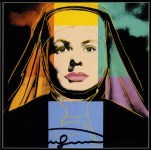 Lot #2367: ANDY WARHOL - Ingrid Bergman: The Nun (01) - Color offset lithograph