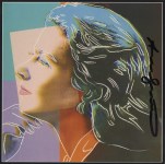 Lot #289: ANDY WARHOL - Ingrid Bergman: Herself (01) - Color offset lithograph