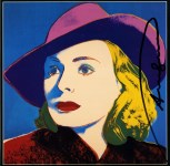 Lot #292: ANDY WARHOL - Ingrid Bergman: With Hat (01) - Color offset lithograph