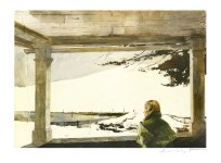 Lot #868: ANDREW WYETH - Study for Easter Sunday - Color offset lithograph