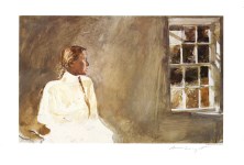 Lot #2238: ANDREW WYETH - White Dress - Color offset lithograph