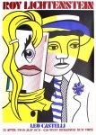 Lot #1374: ROY LICHTENSTEIN - Stepping Out - Color lithograph