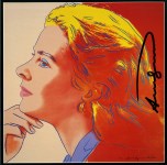 Lot #469: ANDY WARHOL - Ingrid Bergman: Herself (05) - Color offset lithograph