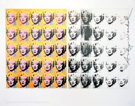Lot #386: ANDY WARHOL - Marilyn Diptych - Color offset lithograph