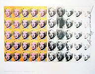 Lot #341: ANDY WARHOL - Marilyn Diptych - Color offset lithograph