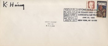 Lot #2110: KEITH HARING - Stonewall Station - Offset lithograph