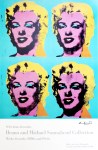Lot #994: ANDY WARHOL - Four Marilyns - Color offset lithograph poster