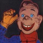 Lot #282: ANDY WARHOL - Howdy Doody - Color offset lithograph