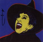 Lot #1420: ANDY WARHOL - The Witch - Color offset lithograph