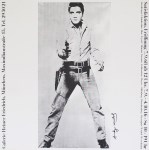 Lot #170: ANDY WARHOL - Elvis - Original offset lithograph