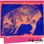 Lot #2161: ANDY WARHOL - Giant Chaco Peccary - Color offset lithograph