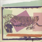 Lot #2422: ANDY WARHOL - Mouse Armadillo - Color offset lithograph