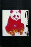 Lot #998: ANDY WARHOL - Giant Panda - Color offset lithograph