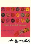 Lot #1094: ANDY WARHOL - Life Savers - Color offset lithograph