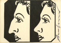 Lot #54: ANDY WARHOL - Before and After - Offset lithograph